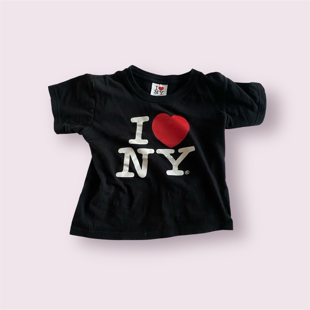 I Heart New York Black Baby Tee